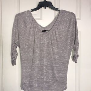 Maurice’s Silver Sparkly 3/4 Length Sleeve Sweater